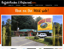 Tablet Screenshot of buffaloruninn.com